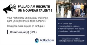 Rejoignez Palladiam-Electronique en 2022!