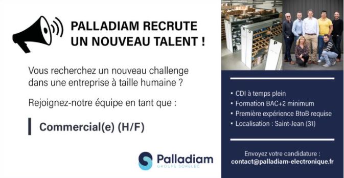 Rejoignez Palladiam-Electronique en 2022!